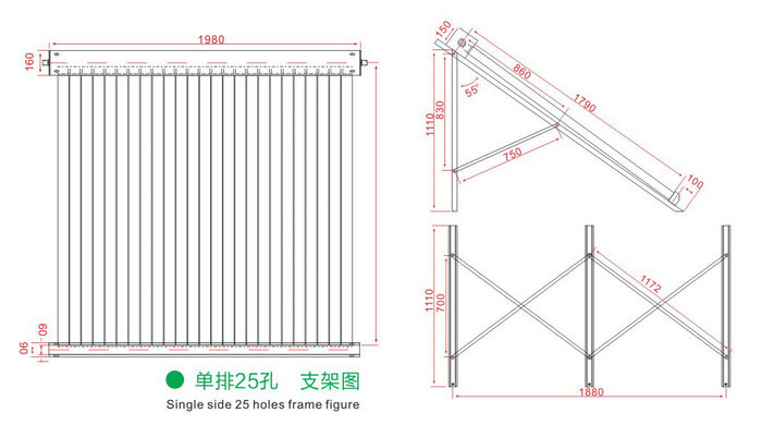 香蕉视频污在线观看太阳能热水器支架示意图